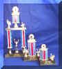 first,second, third sample trophies