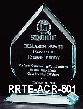 sample acrylic award - rrte-acr-501, large picture