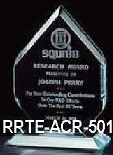 acrylic award sample - rrte-acr-501 small view