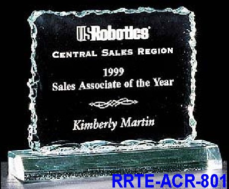 sample acrylic award - rrte-acr-801, large picture