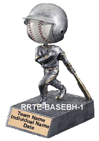 baseball trophy - bobblehead, large image