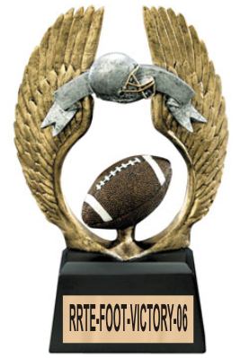 Football award - victory series resin