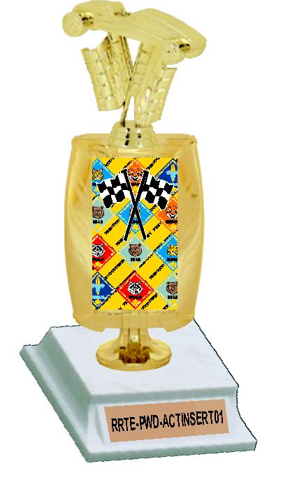 pinewood derby activity insert, large image