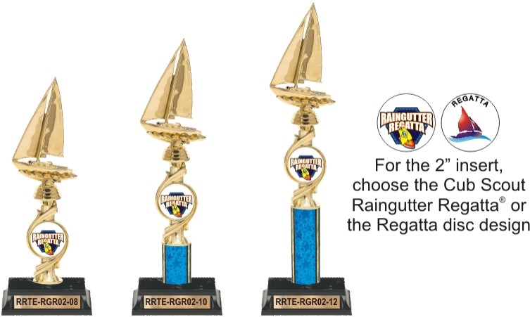 Raingutter Regatta trophies