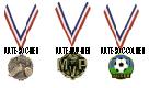soccer medals