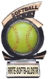 softball gold star trophy