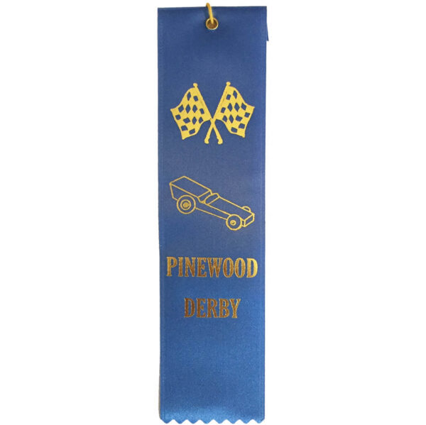 Participation Pinewood Derby ribbon