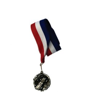 Silver Pinewood Derby® Medal